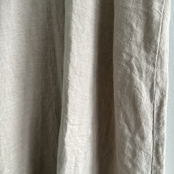 Handmade 100% linen slip on tunic dress - Picture 11 of 14